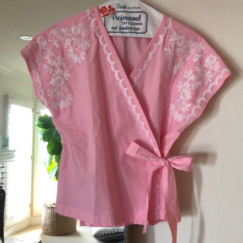 Madewell wrap blouse